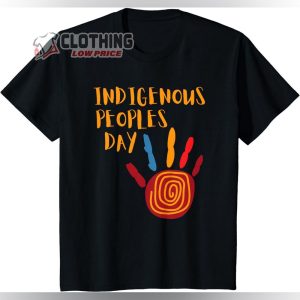 Indigenous Peoples Day Hand Print Native Shirt Anti Col4
