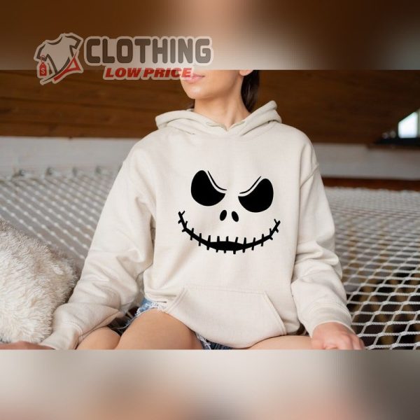 Jack Skellington Hoodie, Halloween Hoodie, Nightmare Before Christmas T- Shirt, Halloween Sweatshirt, Best Halloween Costumes Gift