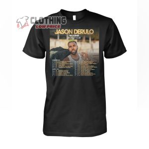 Jason Derulo Nu King World Tour 2024 Merch, Jason Derulo First Concert 2024 Shirt, Nu King World Tour 2024 Tee, Jason Derulo Tour Dates 2024 T-Shirt