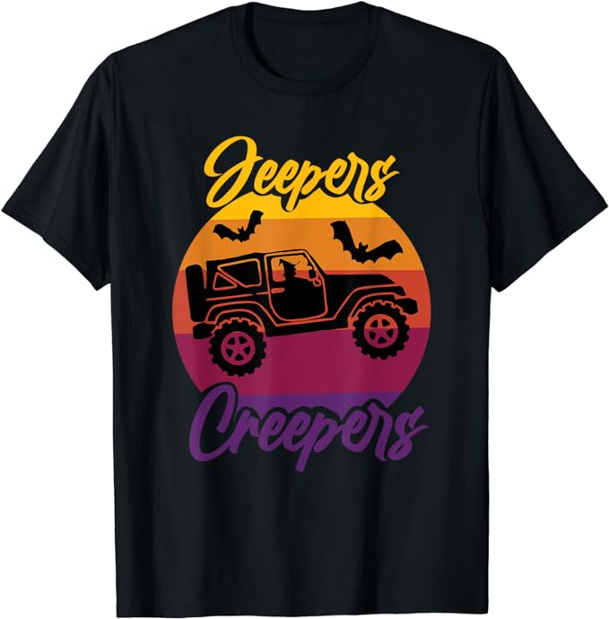 Jeepers Creepers Witch Moon Halloween T Shirt amazon
