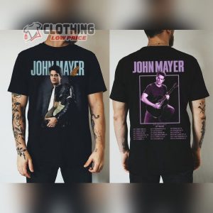 John Mayer Europe Tour 2023 Merch, Solo Tour 2023 John Mayer Unisex Shirt, John Mayer Concert 2023 Ticket Shirt, John Mayer Unisex Tee Merch