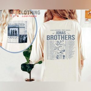 Jonas Brothers Tour 2023 T-Shirt, Five Albums One Night Tour Dates Shirt, Jonas Brothers Cassette Shirt, Jonas Brothers Tour, Jonas Brothers Merch, Jonas Brothers Gift