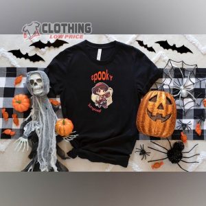 Jungkook Halloween Shirt, Halloween Bts T-Shirt, Spooky Season Tee Shirt, Halloween Kpop Shirt, Halloween Gift For Army, Bts Jungkook Merch