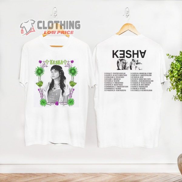 Kesha World Tour 2023 Merch, Fuck the World Shirt, Kesha The Gag Order Tour 2023 Tee, Kesha Concert Tour Dates 2023 Tickets T-Shirt