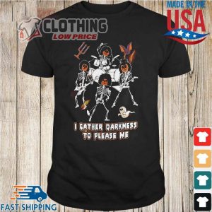 Kiss Band Halloween 2023 Sweatshirt, Kiss Band I Gather Darkness To Please Me Halloween T- Shirt, Happy Halloween 2023 Merch