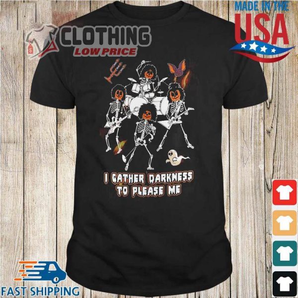 Kiss Band Halloween 2023 Sweatshirt, Kiss Band I Gather Darkness To Please Me Halloween T- Shirt, Happy Halloween 2023 Merch