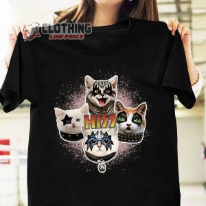 Kiss Hiss Cat Band Vintage Merch, We’Re We Are All Cat Here Vintage T-Shirt, Cat Halloween Shirt, Kiss Hiss Cat Shirts, Cat Kiss Band Tee