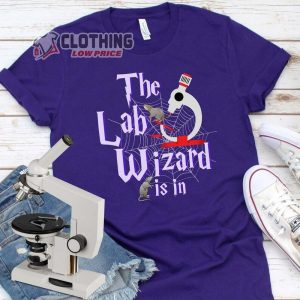 Lab Wizard Halloween Unisex Shirt, Medical Lab Science Tee, Pathology Tee, Histology Tee, Cytology Tee, Phlebotomist Tee, Research Shirt, Biology TShirt, Science Teacher Halloween Merch