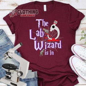 Lab Wizard Halloween Unisex Shirt Medical Lab Science Tee Pathology Tee Histology Tee Cytology Tee Phlebotomist Tee Research Shirt Biology TShirt Science Teacher Halloween Merch3