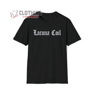 Lacuna Coil October Dawn 2023 Merch Lacuna Coil 2023 Dawn Us Tour T Shirt Lacuna Coil Band 2023 Concert Tour Shirt2