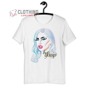 Lady Gaga Babylon White T-Shirt, That’S Gossip Lady Gaga Merch