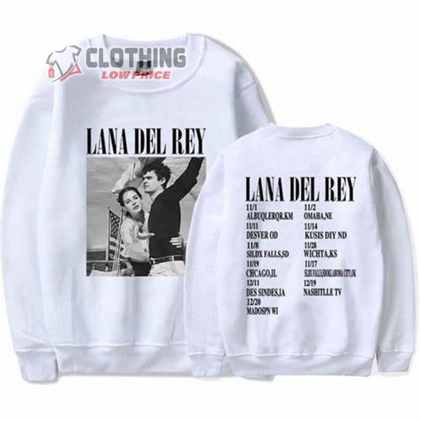 Lana Del Rey Tour Dates 2023 Merch, Vintage Lana Del Rey Album Shirt