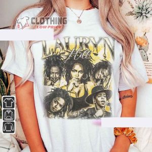 Lauryn Hill Rap Shirt, Lauryn Hill Vintage Shirt, The Miseducation Of Lauryn Hill World Tour, 25Th Anniversary Lauryn Tour Gift