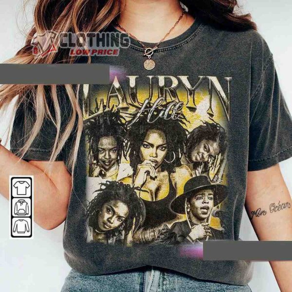 Lauryn Hill Rap Shirt, Lauryn Hill Vintage Shirt, The Miseducation Of Lauryn Hill World Tour, 25Th Anniversary Lauryn Tour Gift