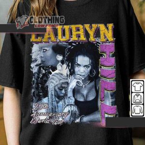 Lauryn Hill Rap T-Shirt, 25Th Anniversary Vintage Lauryn Hill Shirt, The Miseducation Of Lauryn Hill World Tour 2023 , Trending Rap Tee, Lauryn Hill Fan Gift