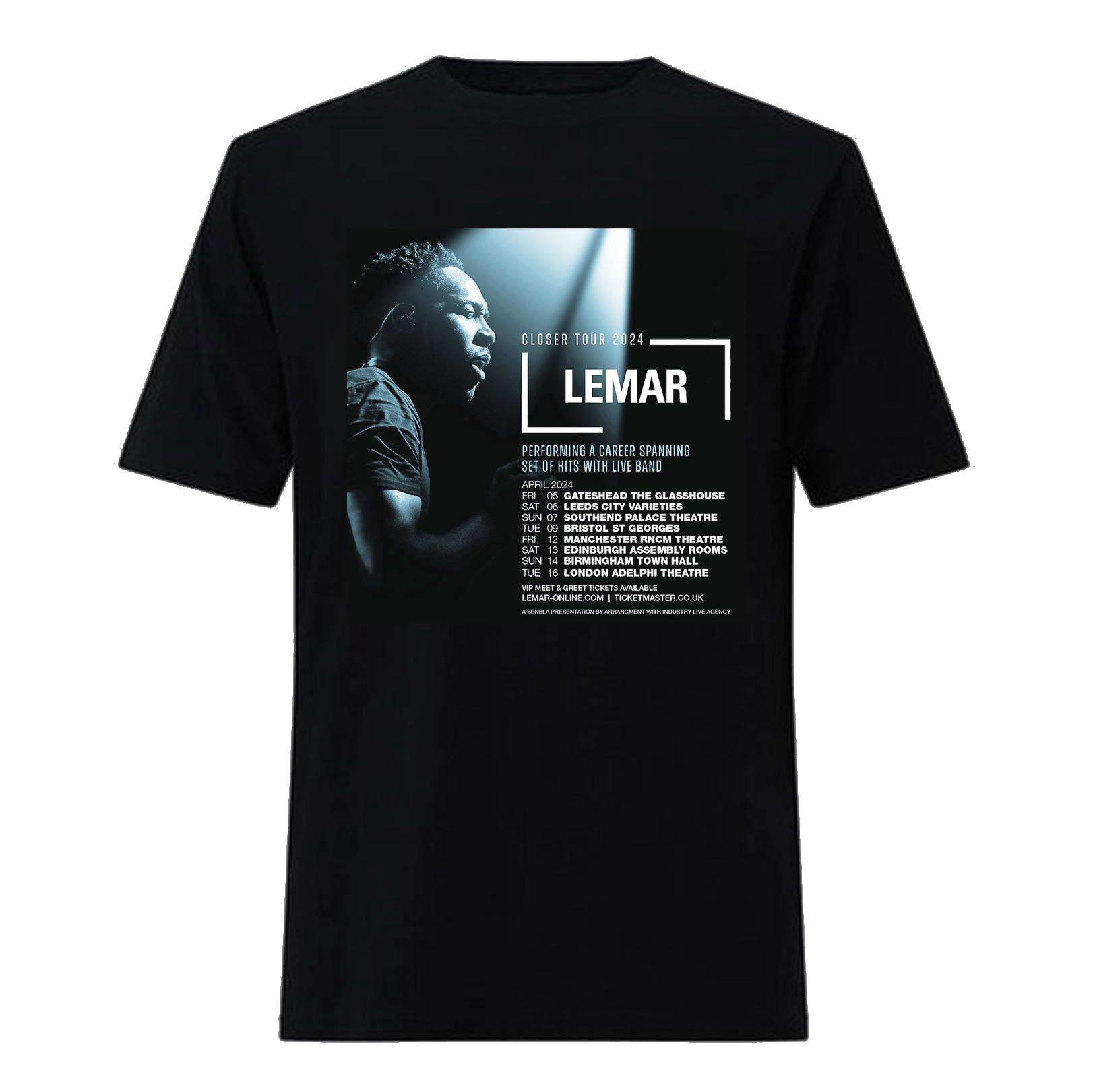 Lemar Closer Spring Tour 2024 Merch, Lemar Tour 2024 Tee, Closer Tour