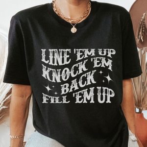 Line ‘Em Up Wallen Shirt, Morgan Wallen T-Shirt, Wallen Western Shirt, Country Music Shirt Gift, Womens Shirt, Morgan Tour Merch