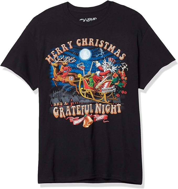 Liquid Blue Grateful Dead Christmas T Shirt amazon