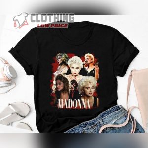 Madonna Queen Bootleg T- Shirt, The Celebration Tour 2023 Madonna T -shirt, Madonna Concert Merch