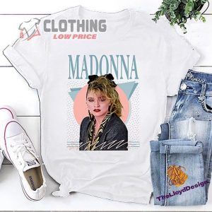 Madonna Retro Vintage T- Shirt, Madonna Shirt, Madonna Hoodie, Madonna 2023 Concert Merch