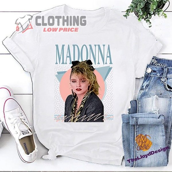 Madonna Retro Vintage T- Shirt, Madonna Shirt, Madonna Hoodie, Madonna 2023 Concert Merch