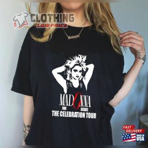 Madonna The Celebration Tour 2023 Shirt Madonna Tour Merch Hoodie Madonna 2023 Concert Shirt Madonna Tour Merch 2