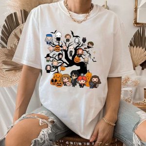 Magic Harry Characters Fall Sweatshirt Vacation Pumpkin Magic Inspired Tee1