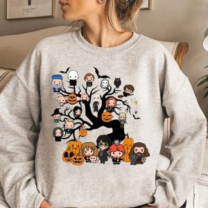 Magic Harry Characters Fall Sweatshirt Vacation Pumpkin Magic Inspired Tee2