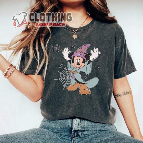 Magic Mickey Spooky Season Shirt, Mickey Mouse Halloween Shirt, Disney Spooky Shirt