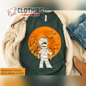 Marvel Guardians Mummy Groot Halloween Moon Shirt Groot Mummy Batman Moon Halloween Shirt3