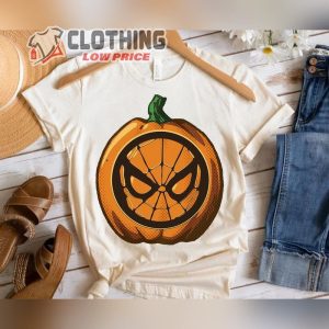 Marvel Spider Man Halloween Pumpkin T Shirt Disneyworld Spider man Pumpkin Halloween Tee3