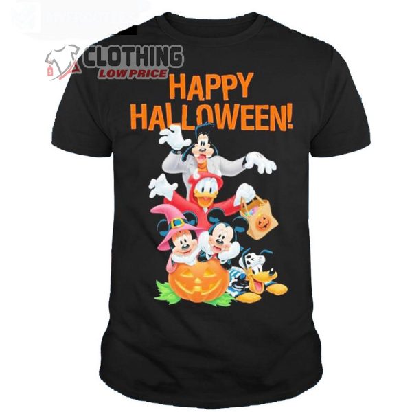 Mickey Mouse Happy Halloween Merch The Disney Happy Halloween 2023 Shirt Mickey Mouse Halloween Disneyland T Shirt