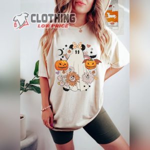 Minnie Ghost Spooky Season Shirt Minnie Boo Pumpkin Minnie Halloween Shirt Disney Spooky Halloween Shirt3