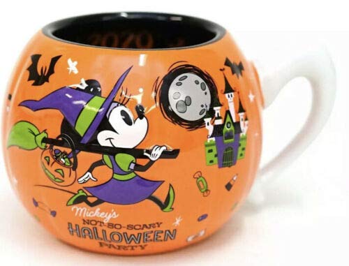 Minnie Mickey Not So Scary Halloween Party Pumpkin Mug amazon