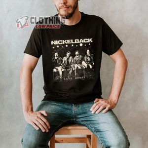 Nickelback With Brantley Gilbert Tour 2023 World Tour Unisex T Shirt Vintage Get Rollin Tour 2023 Shirt Nickelback 2023 US Concert Merch2