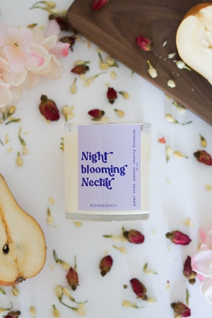 Night blooming Nectar Soy Candle esty