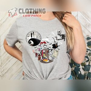 Nightmare Before Christmas Shirt Disney Jack And Sally Shirt Disney Halloween Shirt 2023 Disneyland Halloween Jack Skellington Shirt 2