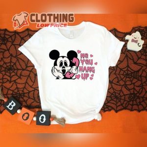 No You Hang Up Mickey Shirt, Disney Halloween Mickey Ghost Face Shirt, Cute Halloween Women’S Shirt