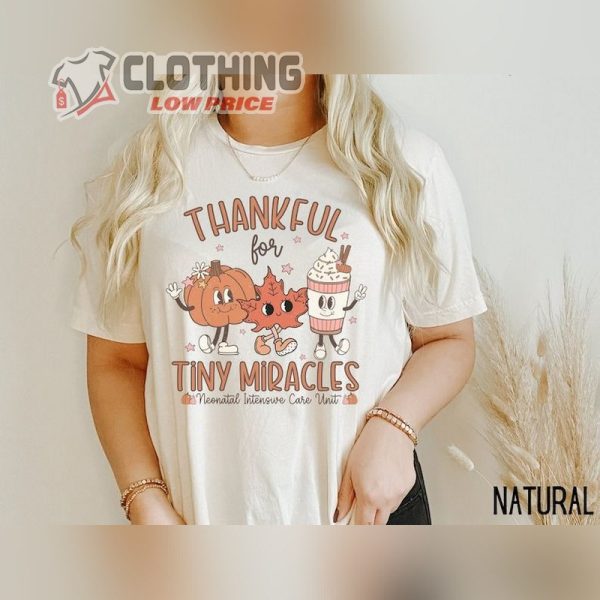 Nurse Thanksgiving Shirt, Nicu Nurse Shirt For Fall, Neonatal Icu Nurse T- Shirt, Thanksgiving Nicu Nurse Tee, Thanksgiving Gift Ideas Merch