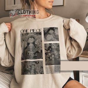 One Piece Vintage Shirt, One Piece Sweatshirt, Luffy Sweatshirt, One Piece Family, Vintage One Piece Merch, One Piece Live Action, One Piece Gift