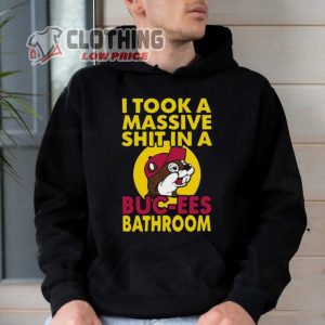 Original I Took A Massive Shit In A Buc Ees Bathroom Shirt Buc Ees Halloween 2023 Shirt Buc Ees Boo Crew Halloween Merch Hoodie 1