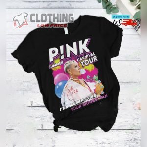P!nk Summer Carnival 2023 Shirt, Pink Setlist 2023 US Tour Shirt, Pink Summer Carnival Tour 2023 USA Hoodie