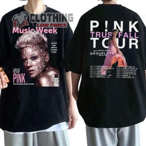 P!nk Trustfall Tour 2023 T- Shirt, P!nk Summer Carnival 2023 Shirt, Pink Concert Tickets Merch, Pink Summer Carnival Tour Dates Merch
