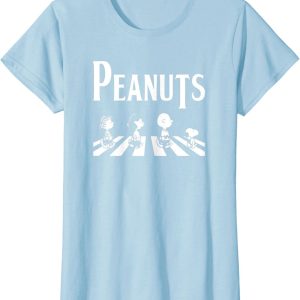 Peanuts Crossing Road Halloween T-Shirt