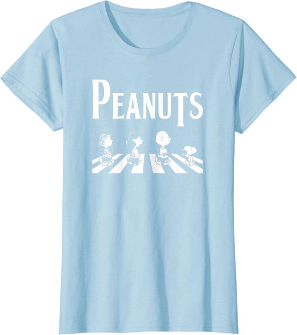 Peanuts Crossing Road Halloween T-Shirt