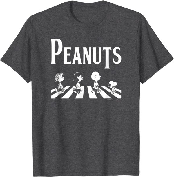 Peanuts Crossing Road Halloween T-Shirt