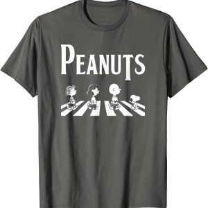 Peanuts Crossing Road Halloween T Shirt3