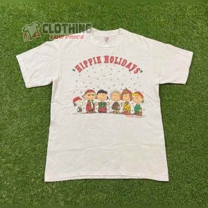 Peanuts Snoopy Christmas Hippie Holiday T-Shirt