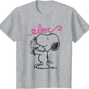 Peanuts Snoopy Woodstock mother’s love Halloween T-Shirt, Snoopy and Woodstock Lover Tee