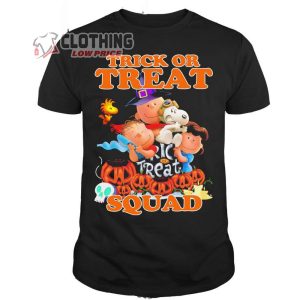 Peanuts Trick Or Treat Squad Halloween 2023 Merch, Trick Or Treat Peanuts Halloween 2023 Shirt, Peanuts Halloween Sweatshirt